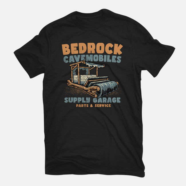 Cave Mobiles Supply Garage-Mens-Basic-Tee-glitchygorilla