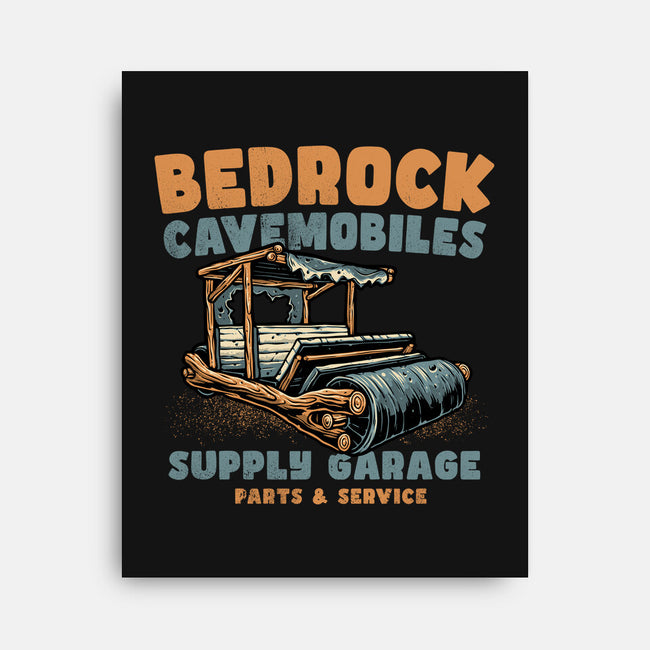 Cave Mobiles Supply Garage-None-Stretched-Canvas-glitchygorilla