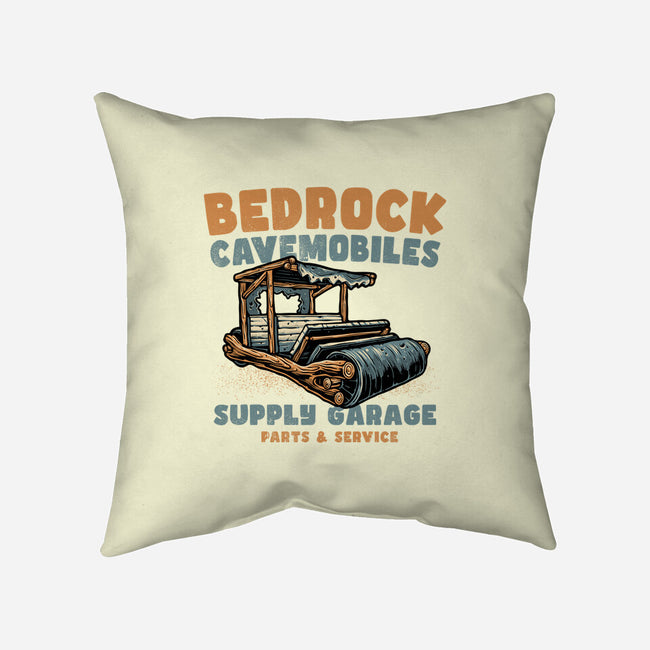 Cave Mobiles Supply Garage-None-Removable Cover w Insert-Throw Pillow-glitchygorilla