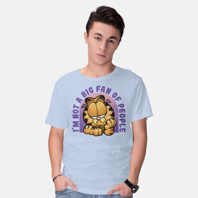 Not A Big Fan Of People-Mens-Basic-Tee-glitchygorilla