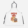 Catflix And Chill-Unisex-Kitchen-Apron-Tri haryadi
