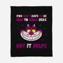 You Don’t Have To Be Mad-None-Fleece-Blanket-drbutler