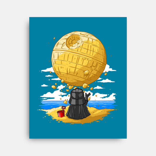 Darkside Sandcastles-None-Stretched-Canvas-drbutler