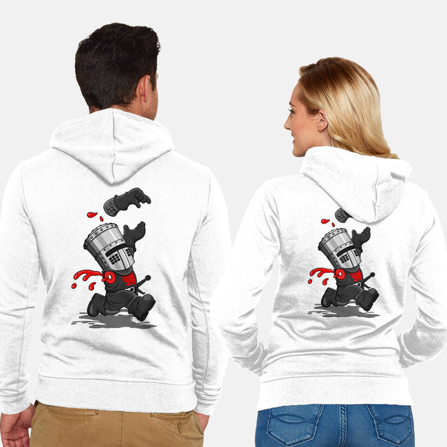 Tis But A Video Game-Unisex-Zip-Up-Sweatshirt-drbutler