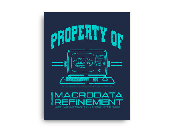 Property Of MDR