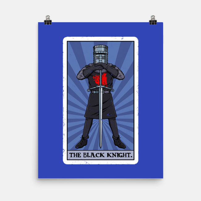 The Black Knight Tarot-None-Matte-Poster-drbutler
