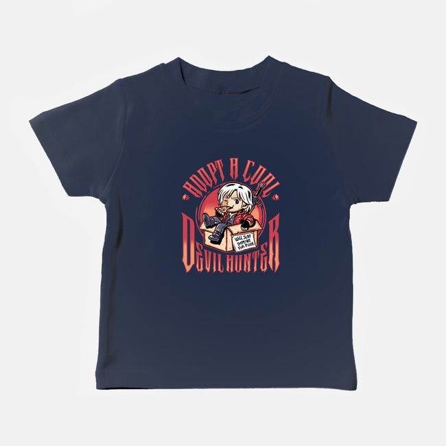 Adopt A Devil Hunter-Baby-Basic-Tee-demonigote