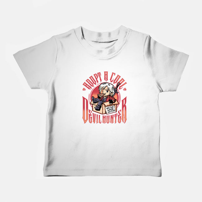 Adopt A Devil Hunter-Baby-Basic-Tee-demonigote