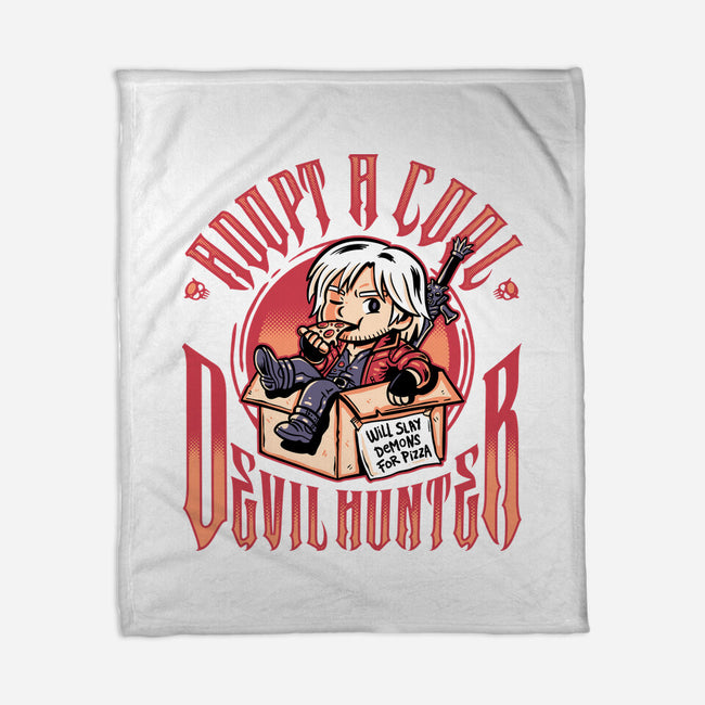 Adopt A Devil Hunter-None-Fleece-Blanket-demonigote