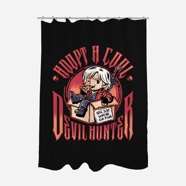 Adopt A Devil Hunter-None-Polyester-Shower Curtain-demonigote