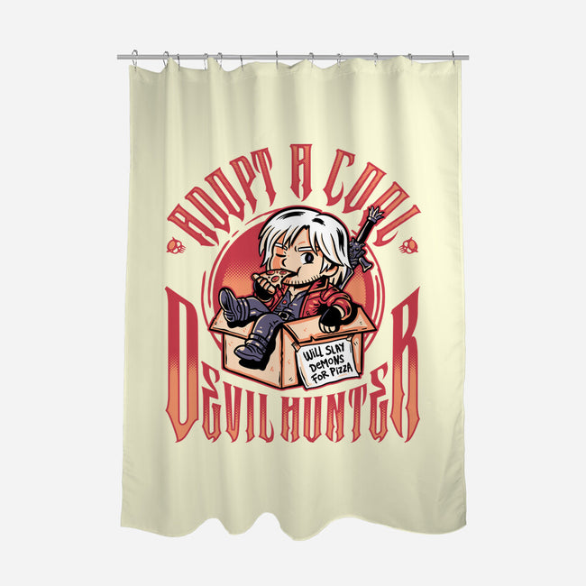 Adopt A Devil Hunter-None-Polyester-Shower Curtain-demonigote