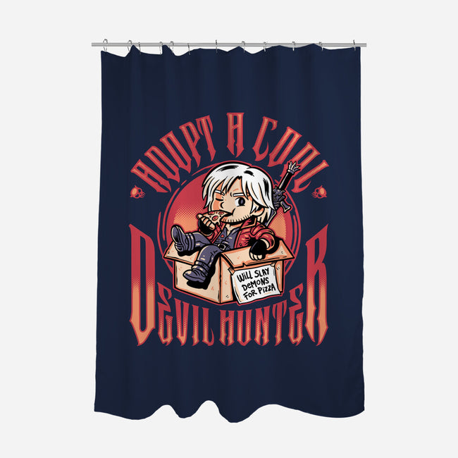 Adopt A Devil Hunter-None-Polyester-Shower Curtain-demonigote