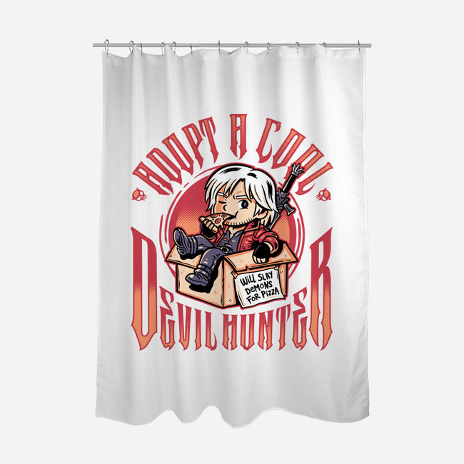 Adopt A Devil Hunter-None-Polyester-Shower Curtain-demonigote