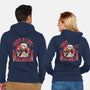 Adopt A Devil Hunter-Unisex-Zip-Up-Sweatshirt-demonigote