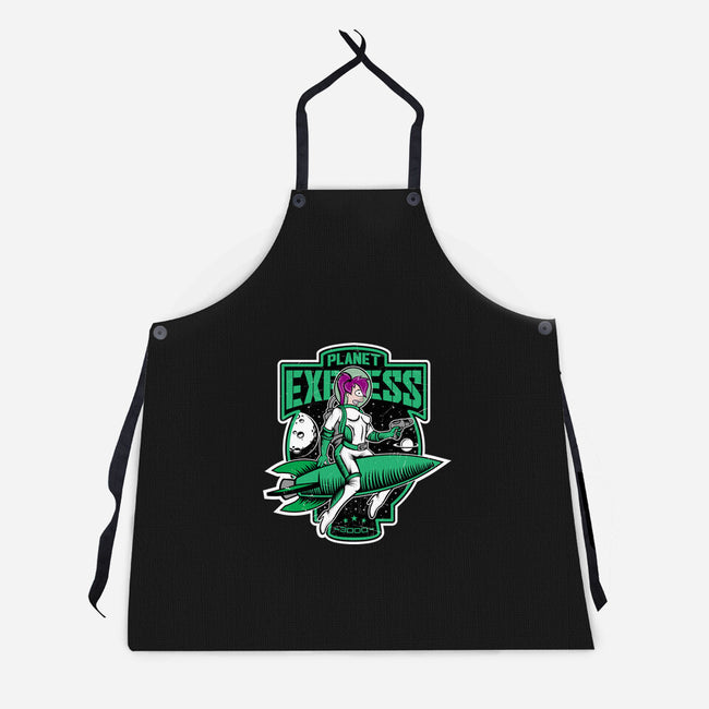 The Planet Ex Girl-Unisex-Kitchen-Apron-SuperEdu