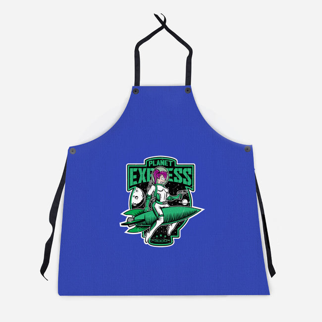 The Planet Ex Girl-Unisex-Kitchen-Apron-SuperEdu