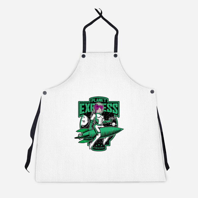The Planet Ex Girl-Unisex-Kitchen-Apron-SuperEdu