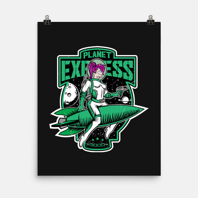 The Planet Ex Girl-None-Matte-Poster-SuperEdu