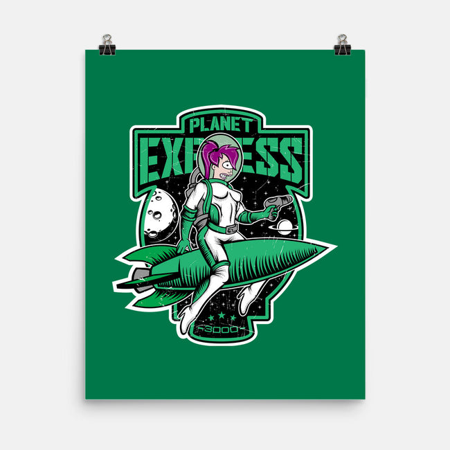 The Planet Ex Girl-None-Matte-Poster-SuperEdu