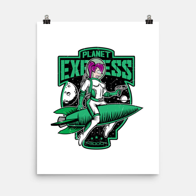 The Planet Ex Girl-None-Matte-Poster-SuperEdu