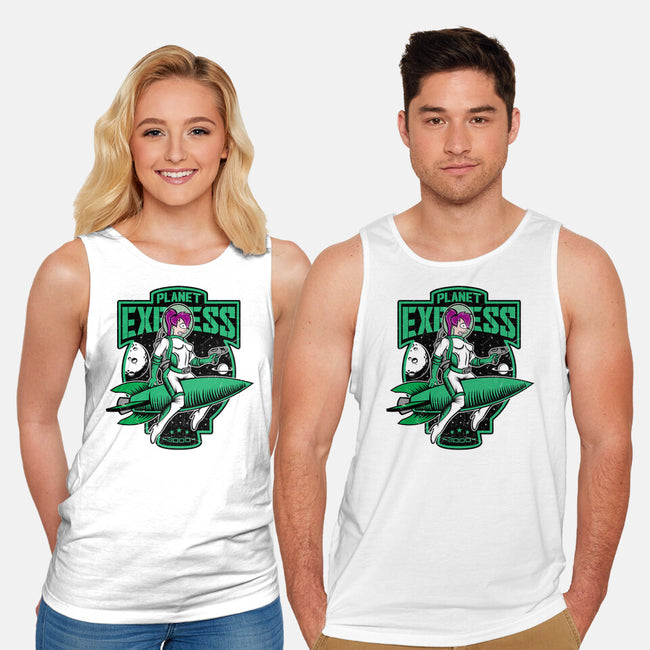 The Planet Ex Girl-Unisex-Basic-Tank-SuperEdu