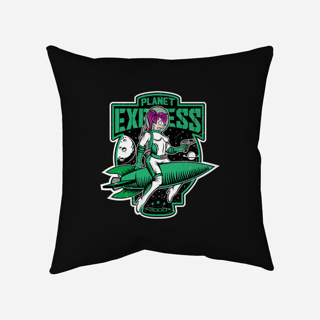 The Planet Ex Girl-None-Removable Cover w Insert-Throw Pillow-SuperEdu