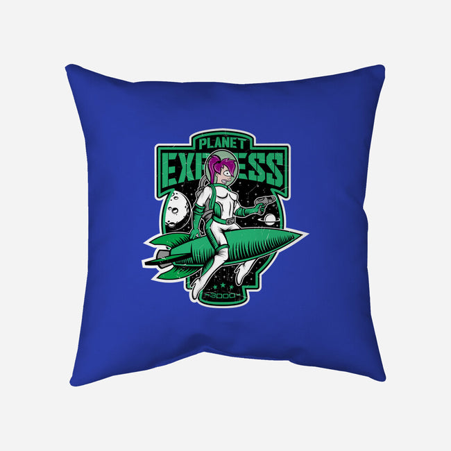 The Planet Ex Girl-None-Removable Cover w Insert-Throw Pillow-SuperEdu