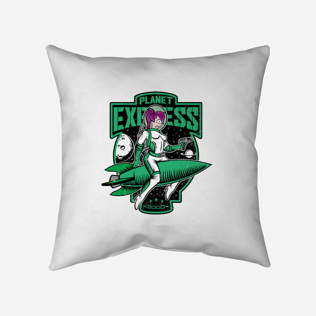 The Planet Ex Girl-None-Removable Cover w Insert-Throw Pillow-SuperEdu