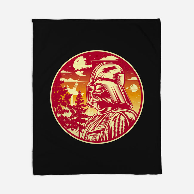 A Master Under The Sunset-None-Fleece-Blanket-SuperEdu