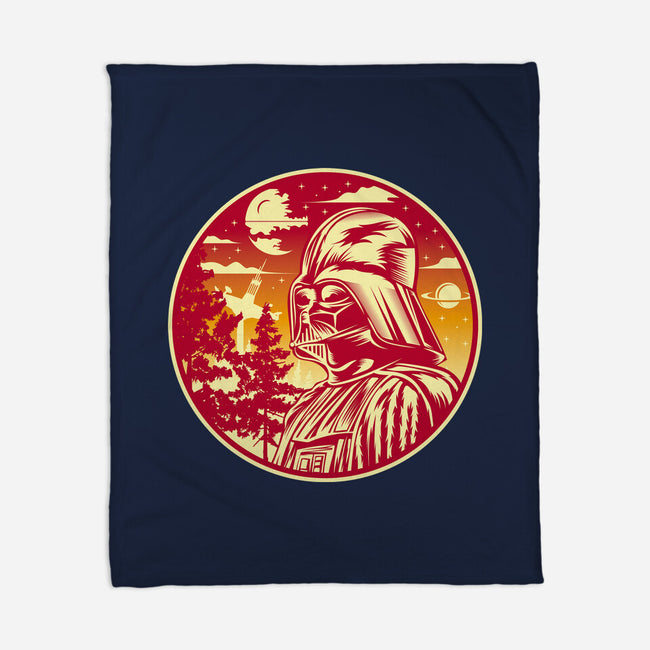 A Master Under The Sunset-None-Fleece-Blanket-SuperEdu