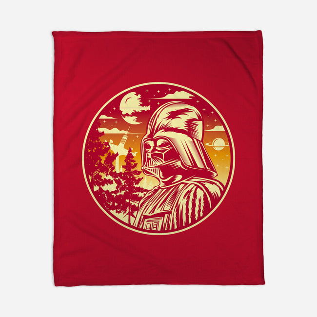 A Master Under The Sunset-None-Fleece-Blanket-SuperEdu