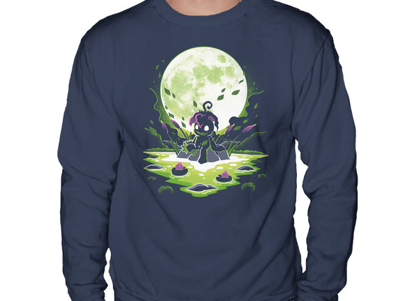 Digi Leaf Moon
