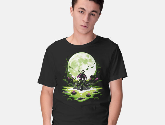 Digi Leaf Moon