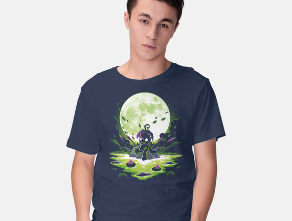 Digi Leaf Moon