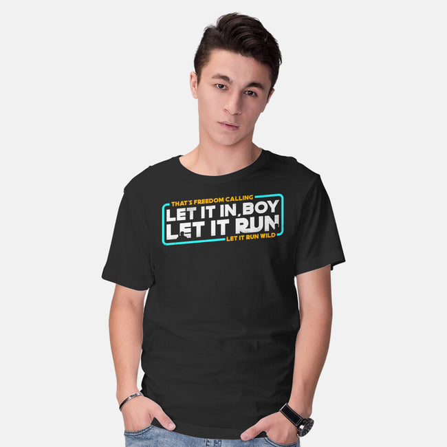 Let It Run-Mens-Basic-Tee-rocketman_art