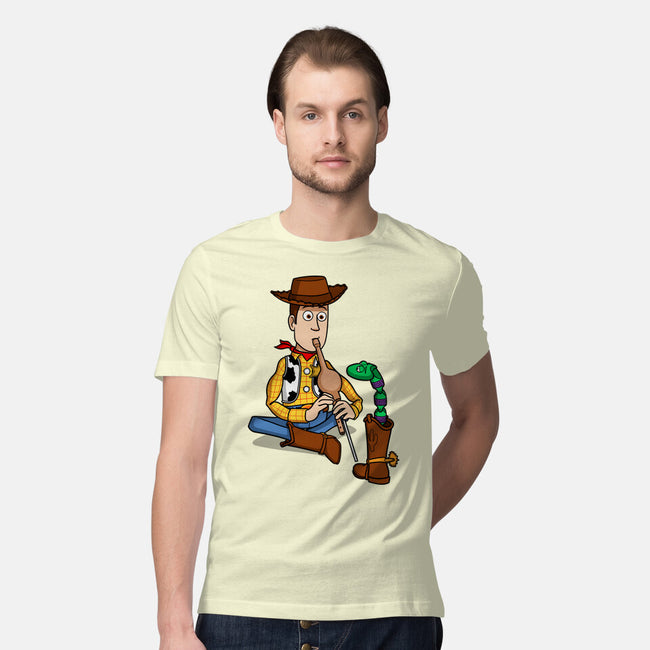 Snake In Boot-Mens-Premium-Tee-jasesa