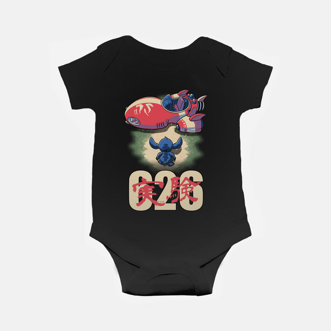 Anime Alien Spaceship-Baby-Basic-Onesie-Studio Mootant