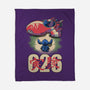 Anime Alien Spaceship-None-Fleece-Blanket-Studio Mootant