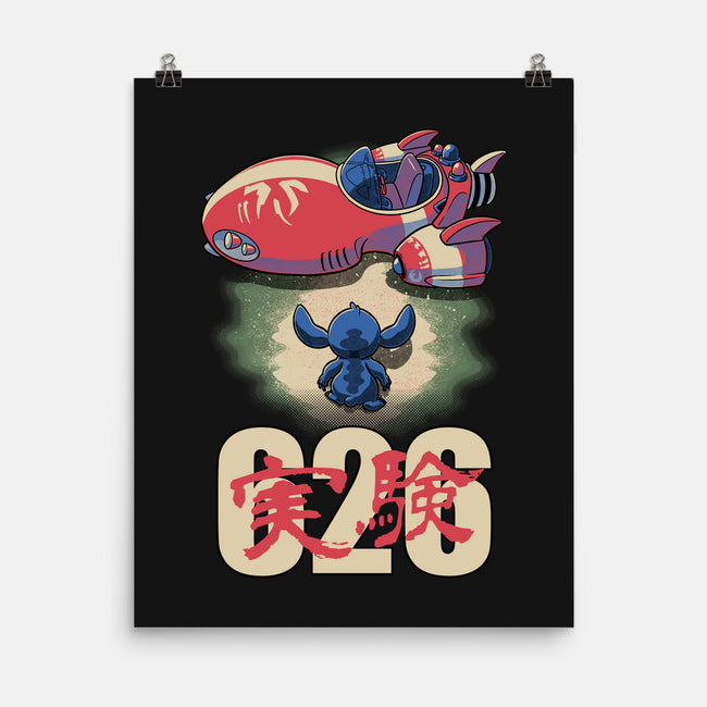 Anime Alien Spaceship-None-Matte-Poster-Studio Mootant