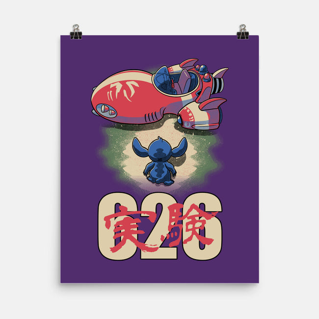 Anime Alien Spaceship-None-Matte-Poster-Studio Mootant