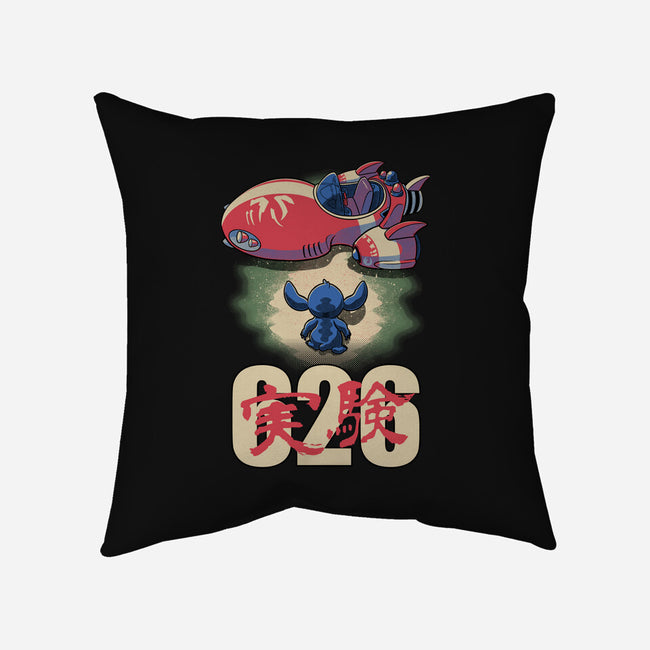 Anime Alien Spaceship-None-Removable Cover w Insert-Throw Pillow-Studio Mootant