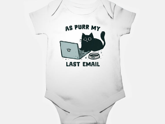As Purr My Last Email