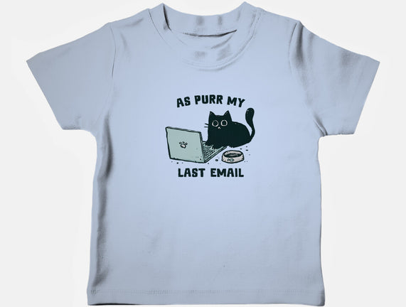 As Purr My Last Email