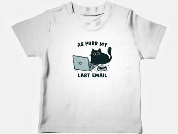 As Purr My Last Email