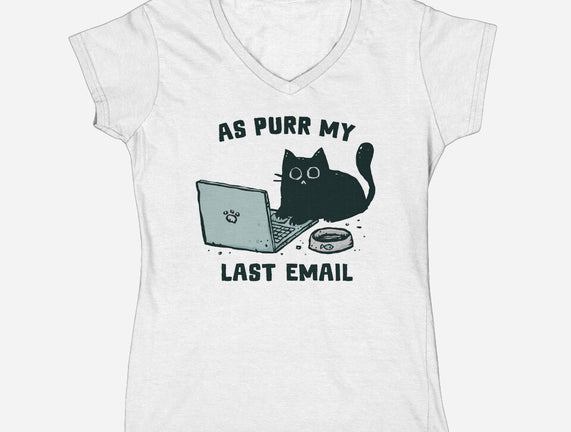 As Purr My Last Email