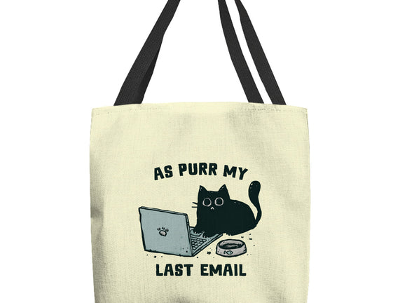 As Purr My Last Email