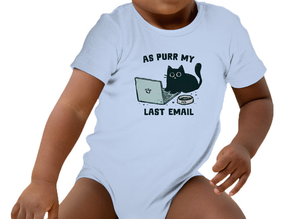 As Purr My Last Email