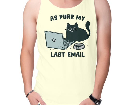 As Purr My Last Email