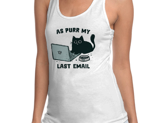 As Purr My Last Email