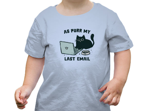 As Purr My Last Email